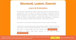 Desktop Screenshot of analisi-grammaticale.biz