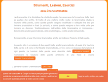 Tablet Screenshot of analisi-grammaticale.biz